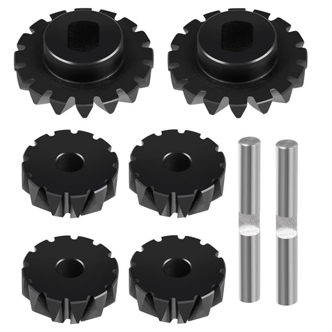 Beefy Steel Differential Gear Set Bevel Gears Upgrade For Tamiya TT02 TT02B XV02 1/10 RC Car CNC Machined Precision Parts