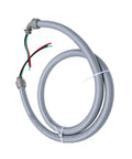 Heavy Duty Liquid Tight Flexible Conduit AC Whip Kit 3/4 Inch X 6 Foot with pre-terminated wires for outdoor job sites.