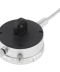 Back view of 0 To 1 Inch Dial Gauge Indicator With Imperial Scale, Pro Grade High Precision Dial Indicator For Machining And Maintenance