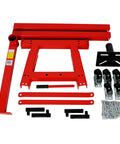 Beefy Heavy Duty Engine Stand 2000 Lb Capacity With 360 Degree Rotating Head Folding Cast Iron Motor Hoist Trolley parts display.