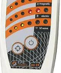 ESI 24 RF and EMF Meter Detector with LED alerts for electric, magnetic fields, and radio waves detection in white casing