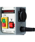 Control panel of Heavy Duty Magnetic Drilling Base For 110V Equipment Shop, featuring F16 model switches and magnet sensor.