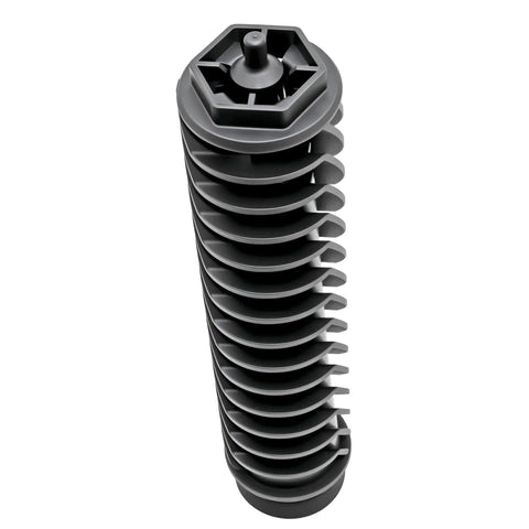 Heavy Duty Oil Filter Support Stand Pipe For Freightliner Detroit Diesel Engine, durable metal construction shown from the side.