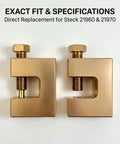 Ultimate Spr Tool Combo Kit With Magnetic Grooved Bolt For Self Piercing Rivet Extraction And Insertion Perfect For Auto Repair Pros Who Need Fast Accurate Rivet Swap On Any Car Or Truck Project Today. brass clamp tools direct replacement for stock 21960 and 21970