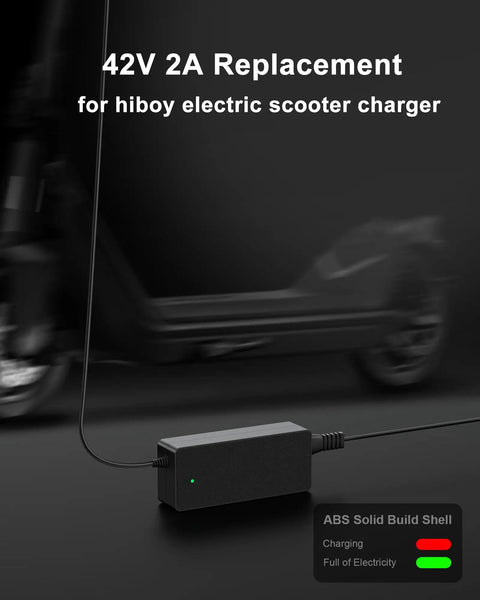 Universal 42V 2A Electric Scooter Charger for 36V lithium ion folding scooters with power indicator
