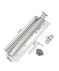 Heavy Duty Adjustable Door Closer With Soft Close Spring Adjustable Closing Speed Large 17cm Arm Built Tough For High Traffic Doors kit