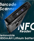 Android 12 Barcode Scanner With 4GB RAM And 64GB ROM, 1D 2D QR Code Scanning, Zebra SE4710 Engine, 4G Wireless Handheld PDA N77 shown.
