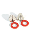 2 Pack Stainless Steel Drain Screw Plug And Gasket Kit For Outboard Lower Unit Built To Last Premium 304 Stainless Steel Construction