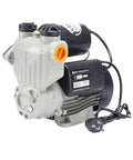 No Hassle Heavy Duty Submersible Sump Pump With Self Priming Action And Automatic Shutoff For Basement And Farm Drainage Smooth Operator On Wet Spots 220 Volt Electric Motor side view image showcasing its design and connectors.
