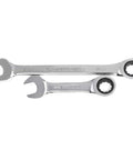 34 Piece Standard And Stubby Ratcheting Wrench Set With SAE And Metric Sizes, 72 Tooth Box End Delivers Quick Moves For Fasteners