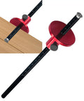 Adjustable Wheel Marking Gauge For Woodworking Joinery Projects Aluminum Alloy Scriber on wood surface scoring lines