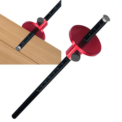 Adjustable Wheel Marking Gauge For Woodworking Joinery Projects Aluminum Alloy Scriber on wood surface scoring lines