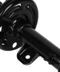 Close-up of Premium Complete Front Strut Assembly With Shocks For Ford Explorer 2013 2014 2015 2016 2017 2018 2019 172730 172729 FWD Ready To Install And Ride Smooth, showing detailed mounting bracket and coil spring base.