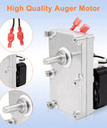 PU-047040 Auger Motor 1 RPM Counter Clockwise Drop In Replacement For Englander 25-PDVC 55-SHP10 25-PDV Pellet Stoves Two Pack