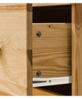 Heavy Duty Rock Solid Cold Rolled Steel Drawer Slides Two Section Soft Close Cabinet Hardware For Kitchen Furniture Super Smooth Glide No Fuss Install 35 Cm, close-up view showing drawer slide installation.