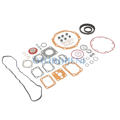 D1503 Engine Overhaul Rebuild Kit With Valve Kit for Kubota D1503 Engines includes various gaskets and seals displayed.