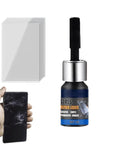Universal Phone Screen Crack Repair Liquid And Scratch Filler Fluid For Smashed Glass Display Restoration with clear gel bottle and cracked screen