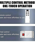 Heavy Duty Electric Hoist Lifter For Chandeliers With 6M Height And Dual Control Modes for remote and wired operation.