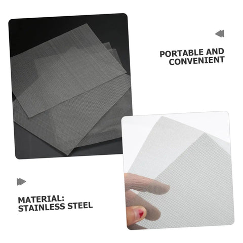 8 Piece Wire Mesh Screen Car Bumper Repair Kit For Plastic Welding Quick Patch And Precise Fix Lightweight Portable Mesh
