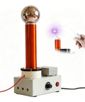 Spark Gap Coil Kit Arc Maker And Lightning Simulator Realistic 15cm Discharge Distance For High Voltage Physics Demos with purple arc