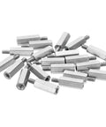 Premium Heavy Duty M2.5x12mm Plus 4mm Male Female Hex Standoff Kit With 20 Pack Stainless Steel PC Spacers for circuit boards.