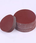 Get This Awesome 100 Piece 7 Inch Hook And Loop Sandpaper Disc Set With Grits From 60 To 1000 For Wet Or Dry Sanding Projects And Polishing That Gets The Job Done Smooth And Quick Every Single Time. Round 7 inch sandpaper discs stacked with hook and loop backing.