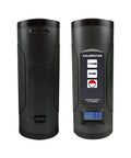 Front and back view of Easy Use Sound Level Calibrator For One Inch And One Half Inch Mics With LCD Display, 94 dB And 114 dB Digital Calibrator