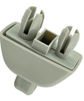 Two Pack Grey Sun Visor Hook Clips For 2012 2013 2014 2015 VW Passat Replacement 6R0-857-561-Y20 durable plastic design