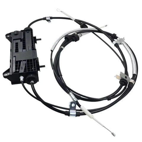 No Hassle Rear Electric Parking Brake Actuator Module For Land Rover Range Sport 2010 2016 with cables and connectors.