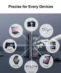 Versatile 24-In-1 Precision Screwdriver Set With Magnetic Bits For Electronics IPhone Laptop Computer Watch Eyeglasses And Camera