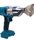 Gowenic Cordless Metal Shears With 400Nm Brushless Motor And 360 Degree Rotating Head, showing side profile of tool with blades.