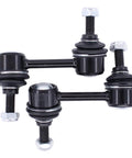 Front Driver And Passenger Side Stabilizer Sway Bar End Links For Honda Accord 2003 2012 Crosstour 2010 2014 And Acura TSX 2004 2014, black steel set of 2