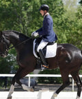 Rider using Premium Leather Spur Straps For Horse Riding, Adjustable Retro Western Style With Six Holes, in action during training