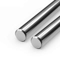 Two Piece Chrome Plated Linear Rail Rod 10mm By 350mm For CNC 3D Printer And DIY Machines Case Hardened To 55 To 60 HRC