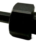 Precision Machined Heavy Duty 5/8 To 1/4 Inch Hex Shank Drill Adapter Slick Conversion Tool For Core Bits And Drill Press close-up side view