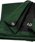 Heavy Duty Waterproof Tarp 10 Mil Thick Poly Tarpaulin Built Tough As Nails For Canopies Boats RVs And Pool Covers Grommets