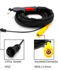 PT-31 Plasma Cutting Torch Kit With 13 Ft Cable 40 Amp For CUT50D CUT-50 CT-312 CUT40 CT-416 MTC Series And More connectors