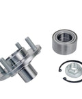 Pair Front Wheel Bearing Hubs Assembly For Ford Focus 2000-2011 4 Lug Bolts ABS Encoder Front Left And Right Beefed Up Replacement Kit