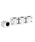 SCS10UU Linear Ball Bearing Set Of 4, 10mm Bore Diameter, High Quality Steel Sliding Block For Precise Linear Motion And Smooth Operation