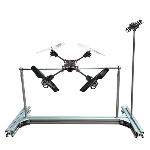 Quadcopter PID Tuning Stand Kit For Drones And Model Aircraft Testing Aluminum Debug Frame in testing setup