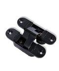 Three Dimensional Invisible Door Hinge With Adjustable Cross Zinc Alloy, 180 Degree Concealed Hinge For Right Open Gold Finish