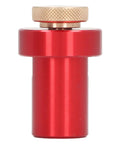 19mm Table Stop For Woodworking Aluminum Alloy With Thumb Screw Lock CNC Processed Non Slip Workbench Limiting Block Red