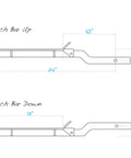 Blueprint of Modular Cargo Carrier Hitch Mount Deck Build Your Own System Or Add On Kits For Bikes Skis Coolers Recovery