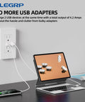 15 Amp USB Wall Outlet With Dual USB Ports Type A And Type C, 21W Fast Charging Receptacle on wall, charging laptop