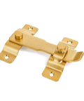 Gold Stainless Steel Barn Door Latch For Gate Bi Fold Sliding Door Lock Antique Cabinet And Closet Latches Heavy Duty Flip Lock