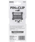 Black Tactical E Coat Pin And Clip For Five Eighth Inch Receiver Pull Pin Style With Rugged Knurled Texture packaging