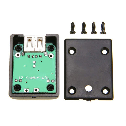 Disassembled black and green component with four screws for Portable Mini Wind Generator For Emergency Power And Phone Charging.