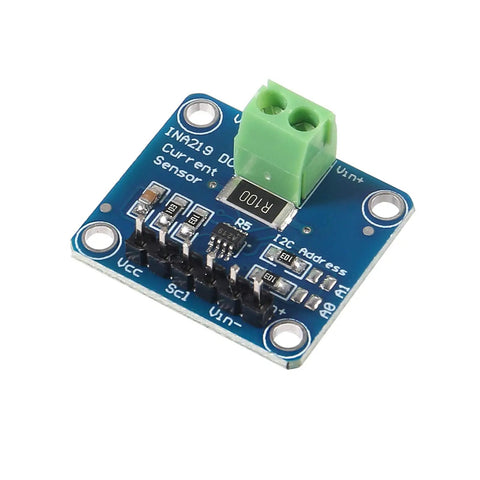 Set Of Four I2C Bi Directional Current And Power Sensor Breakout Boards For 3 To 5V Projects With Plug And Play Easy I2C Interface