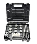 AZAXCQ Auto Engine Valve Seat Grinding Wheel 23-38mm Diamond Tool Kit For Family Vehicle Dual Use Sturdy Wear Resistant Repair Set, open case