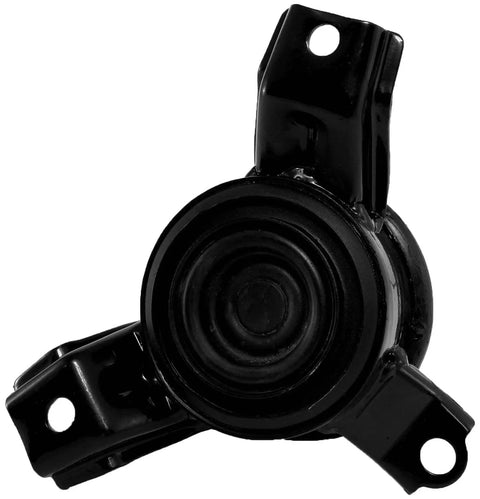 Heavy Duty Front Engine Mount Bolt On Swap Fix For 2012 2013 Kia Soul showing black steel bracket and durable design for reliable use.